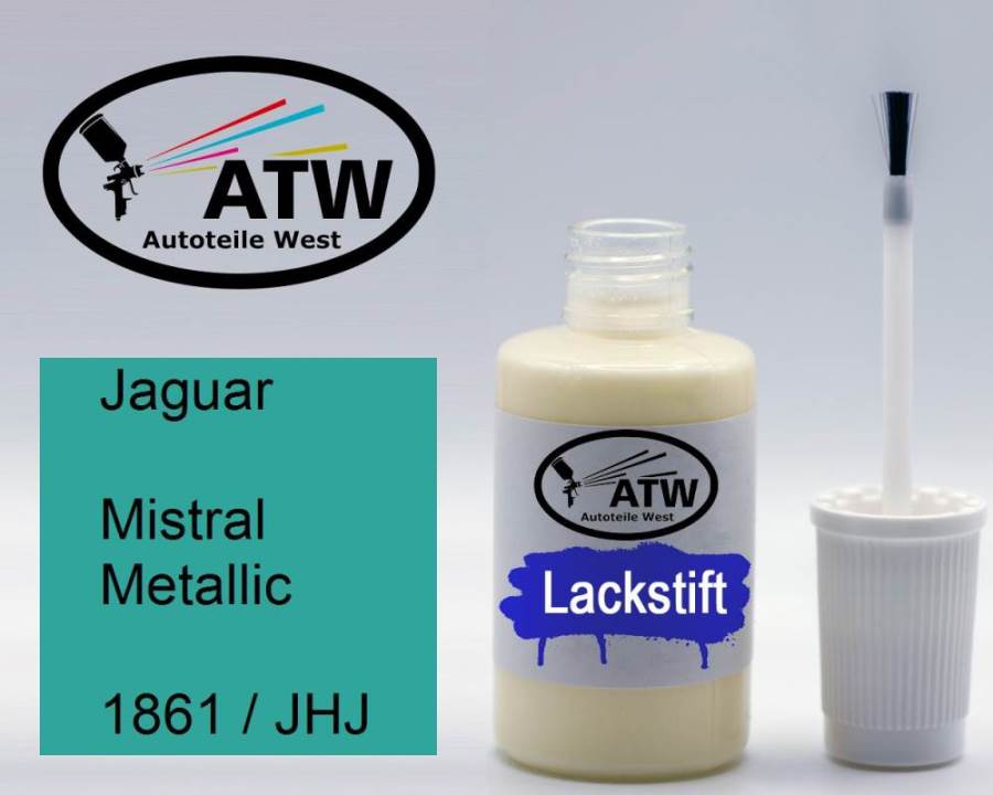 Jaguar, Mistral Metallic, 1861 / JHJ: 20ml Lackstift, von ATW Autoteile West.